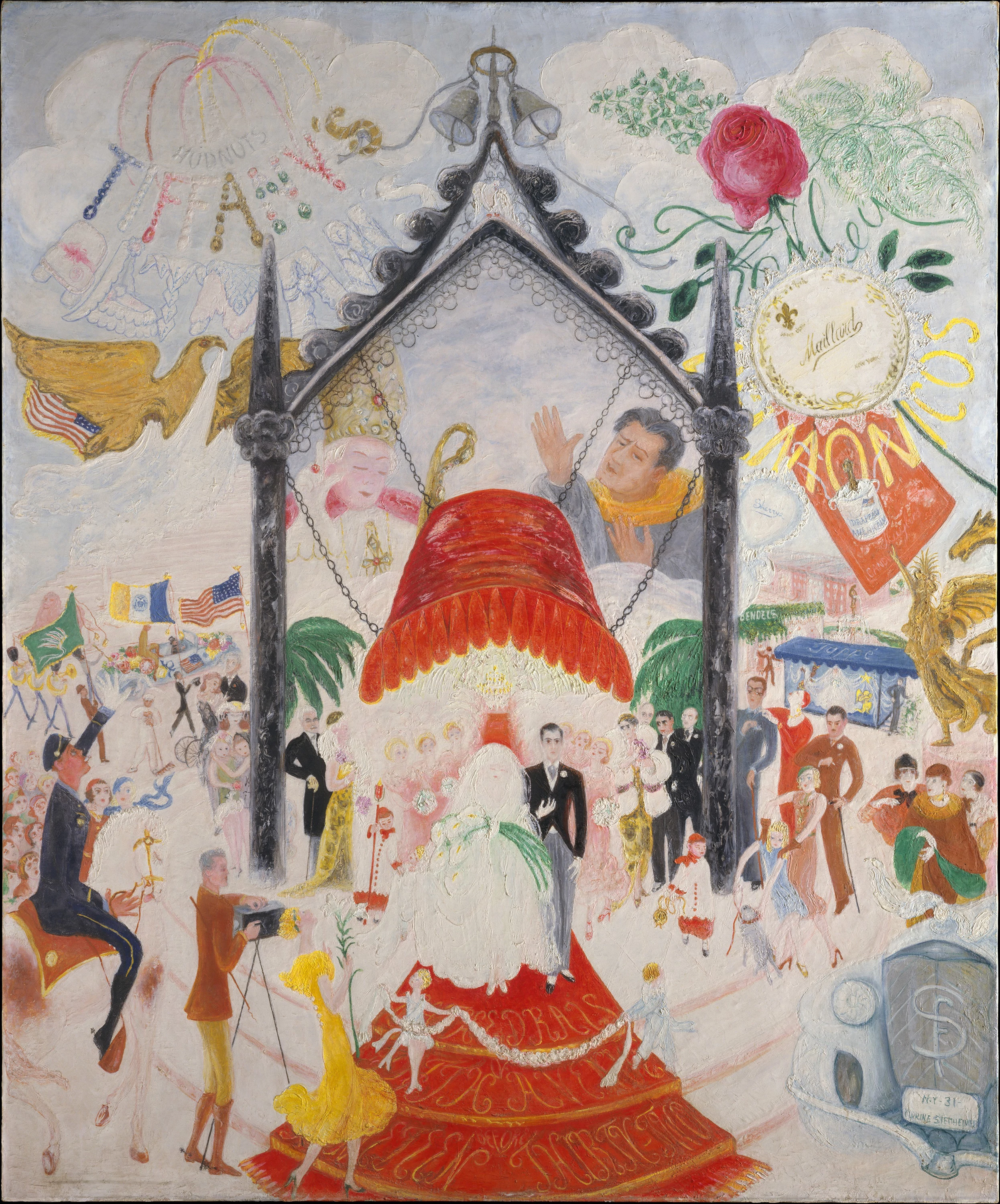 The Cathedrals of Fifth Avenue, Florine Stettheimer