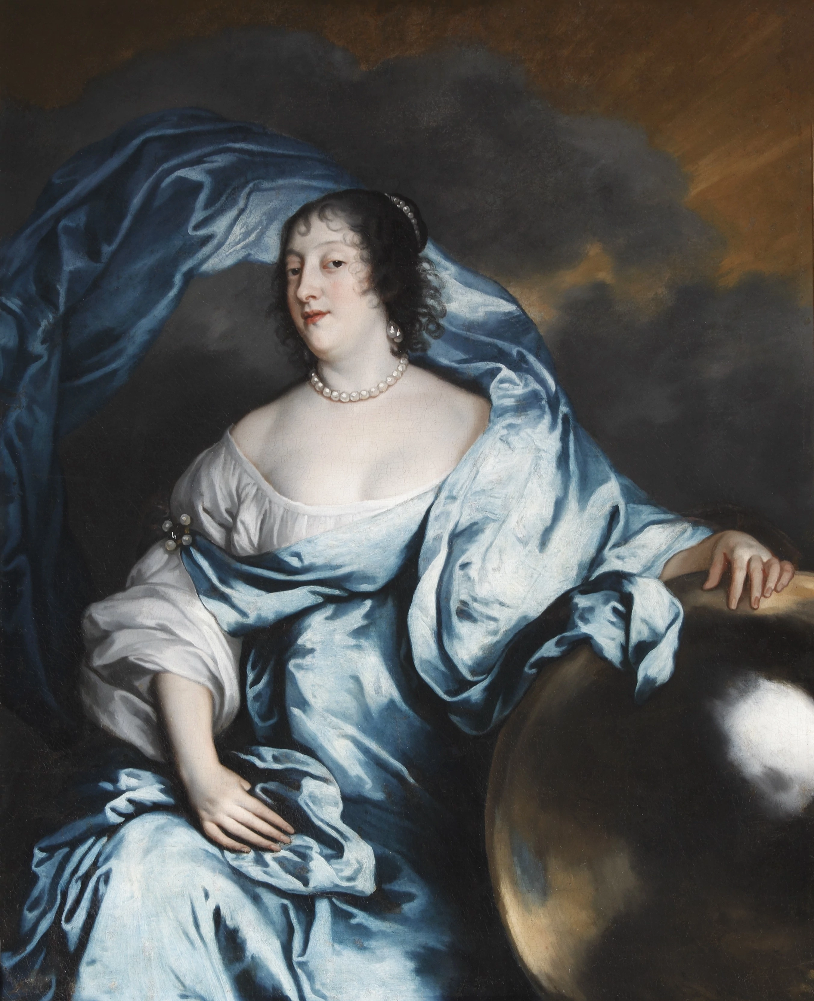 Rachel Wriothesley, Countess of Southampton as Fortune, Anthony van Dyck
