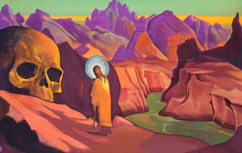 Issa and the Skull of the Giant, Nicholas Roerich