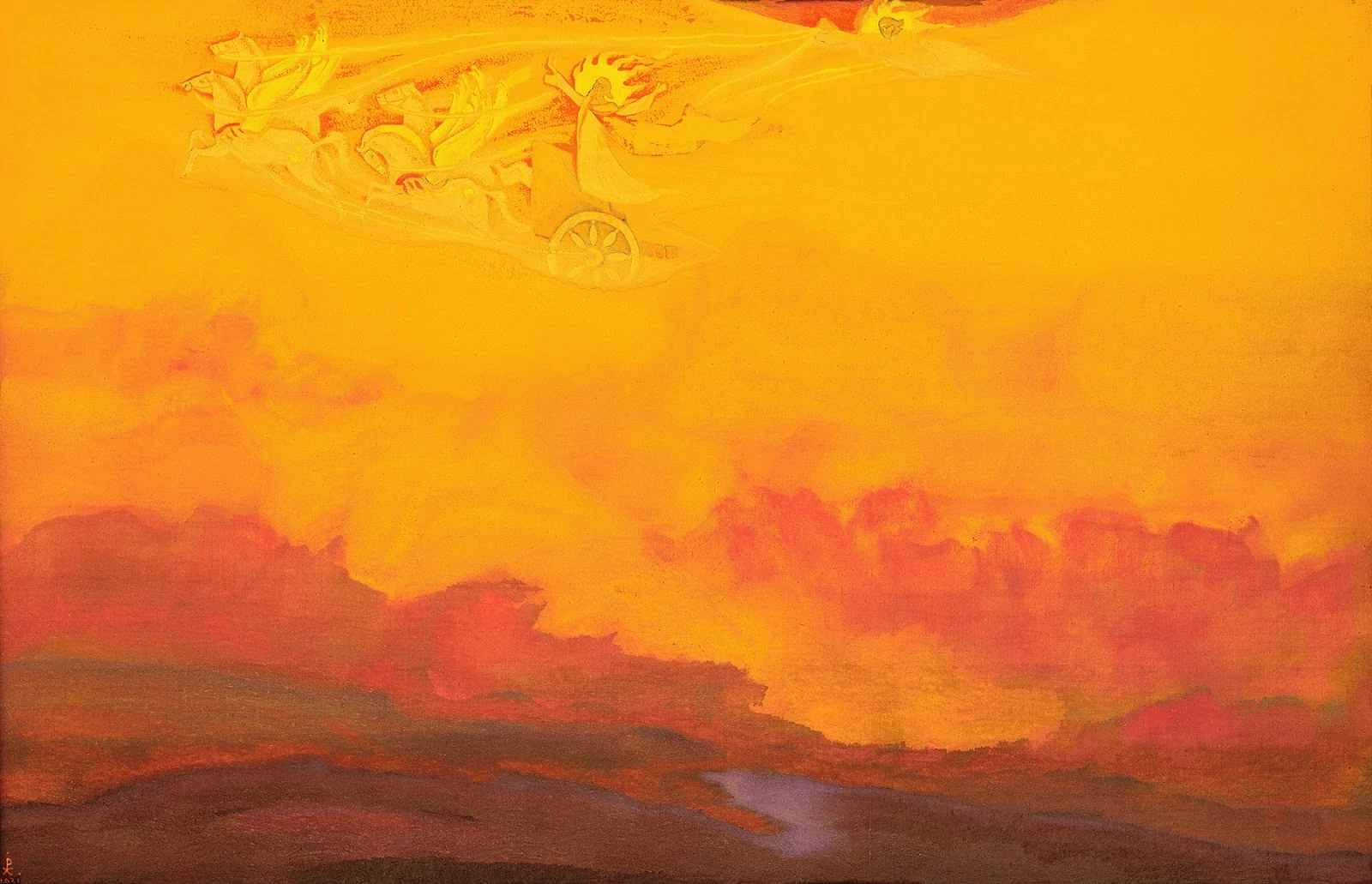 Elijah the Prophet, Nicholas Roerich