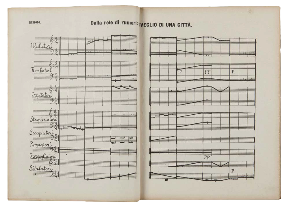 Enharmonic Notation for Intonarumori, Luigi Russolo