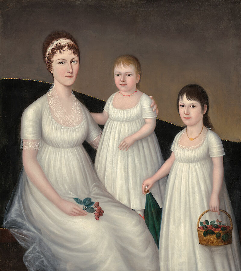 Grace Allison McCurdy and her Daughters, Mary Jane and Letitia Grace scale comparison