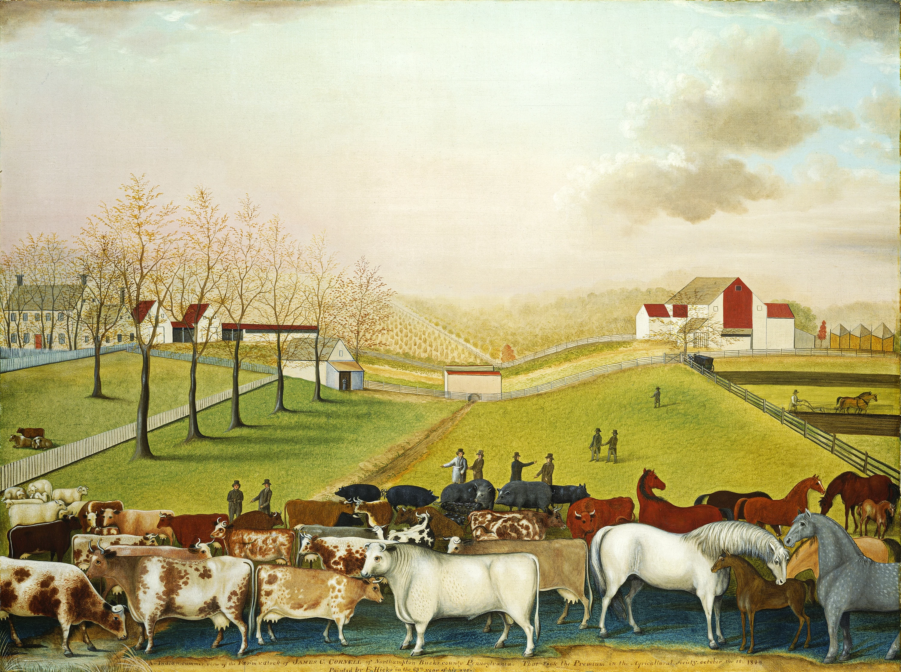 The Cornell Farm, Edward Hicks