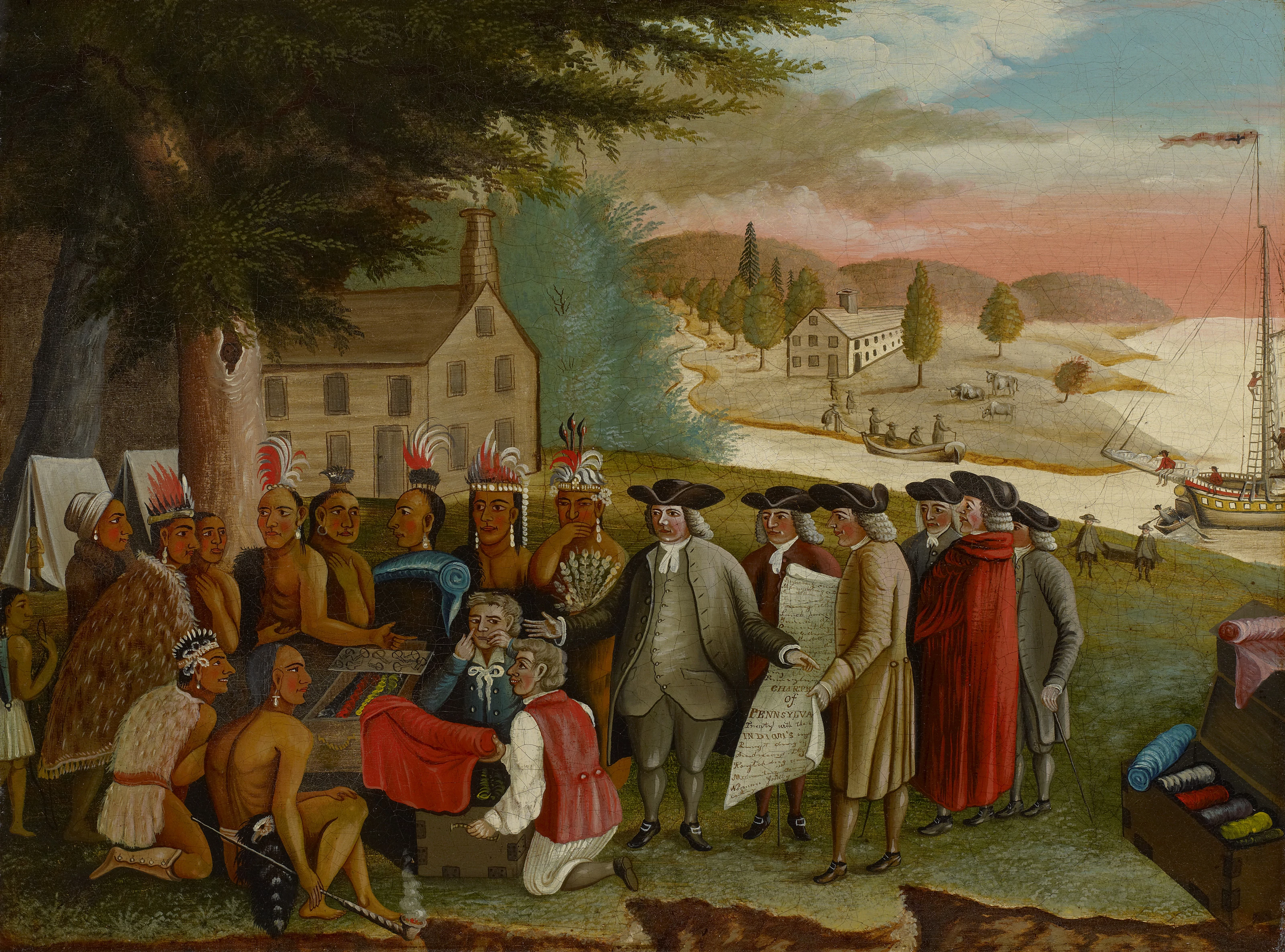 Penn's Treaty with the Indians, Edward Hicks