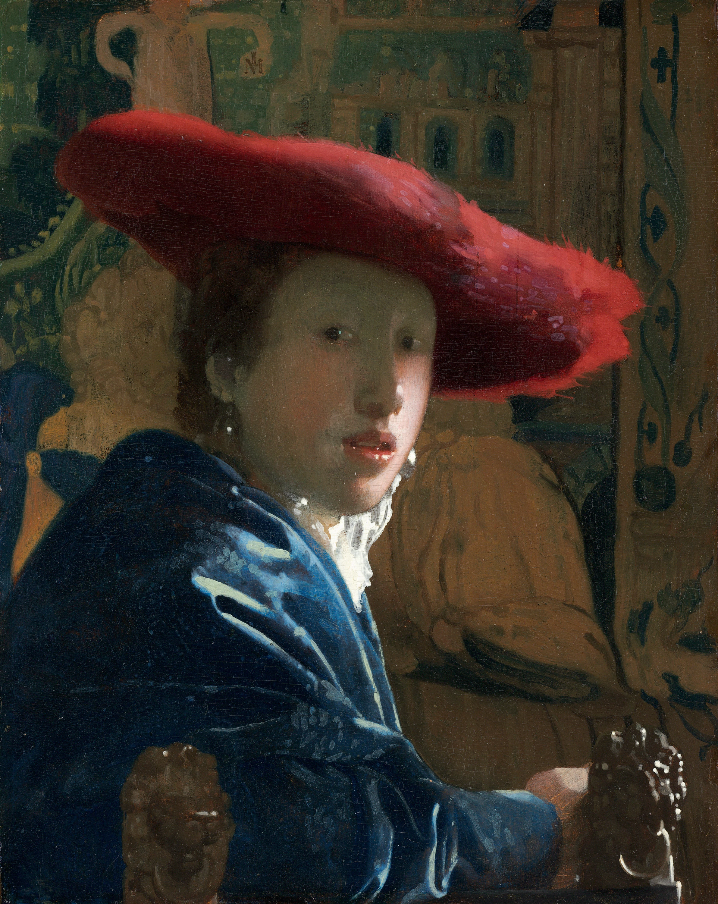 Girl with the Red Hat, Johannes Vermeer