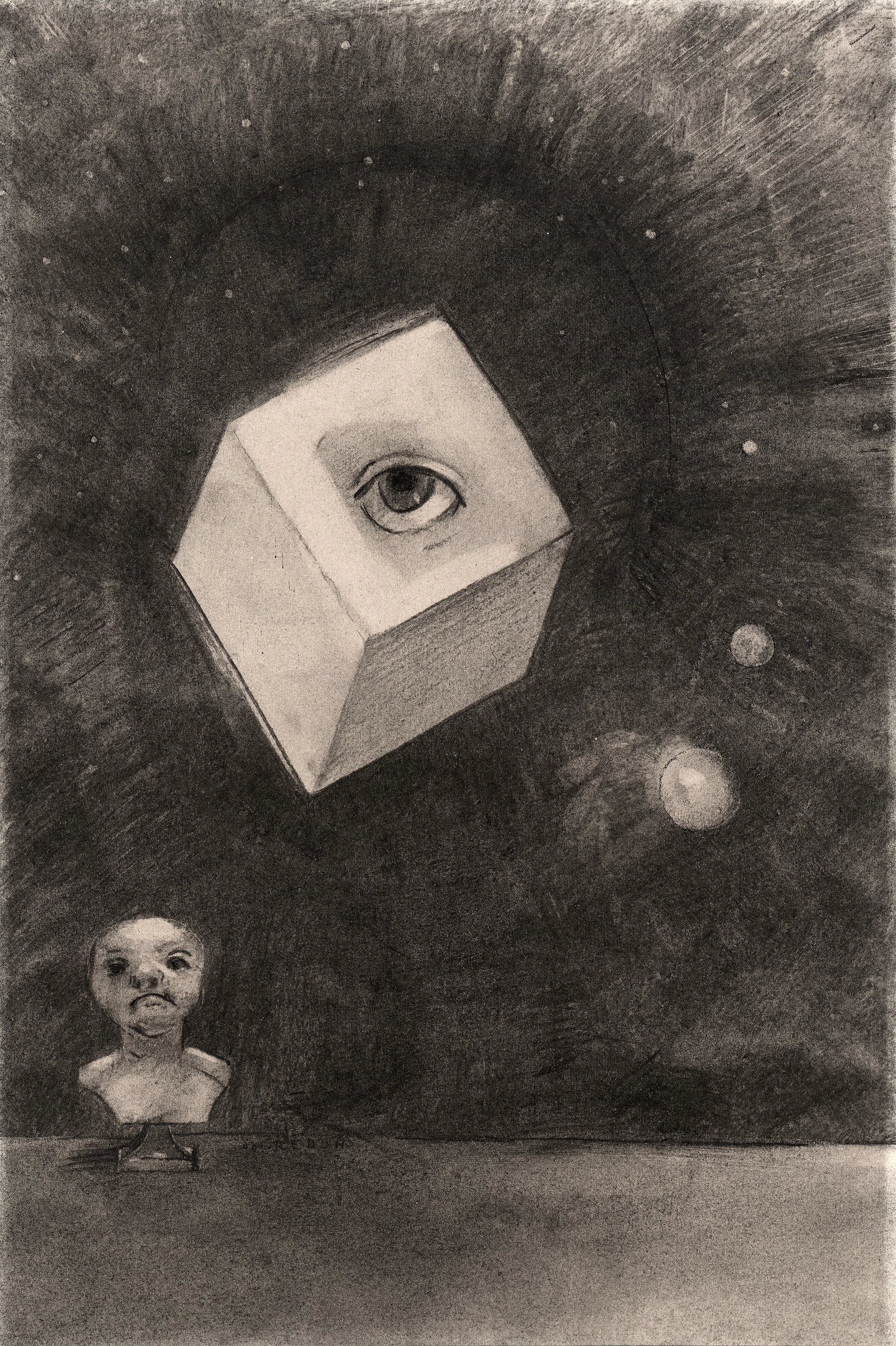 The Cube, Odilon Redon