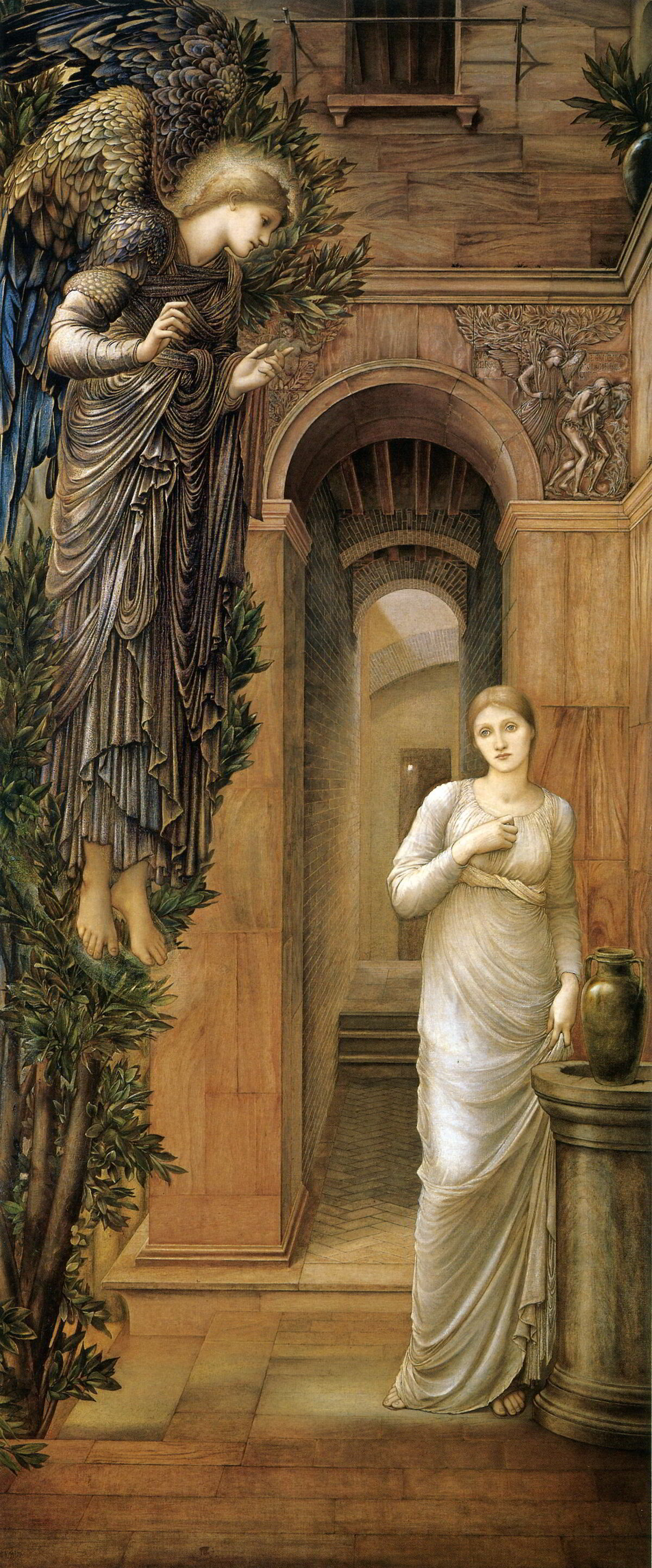 The Annunciation by Edward Burne-Jones | Obelisk Art History