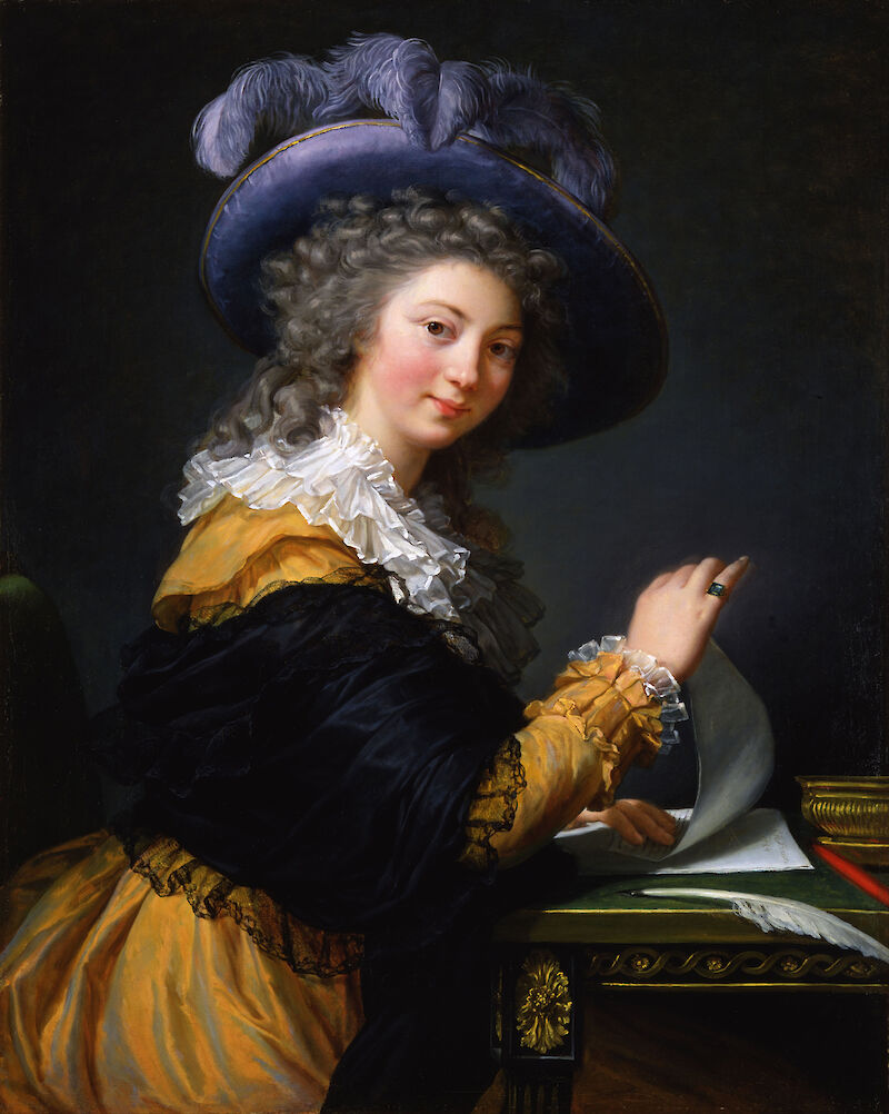 Portrait of Comtesse de Cérès scale comparison