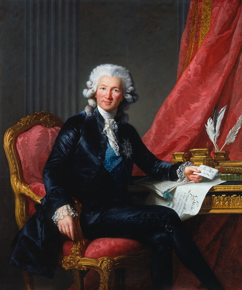 Portrait of Charles-Alexandre de Calonne, Élisabeth Vigée Le Brun