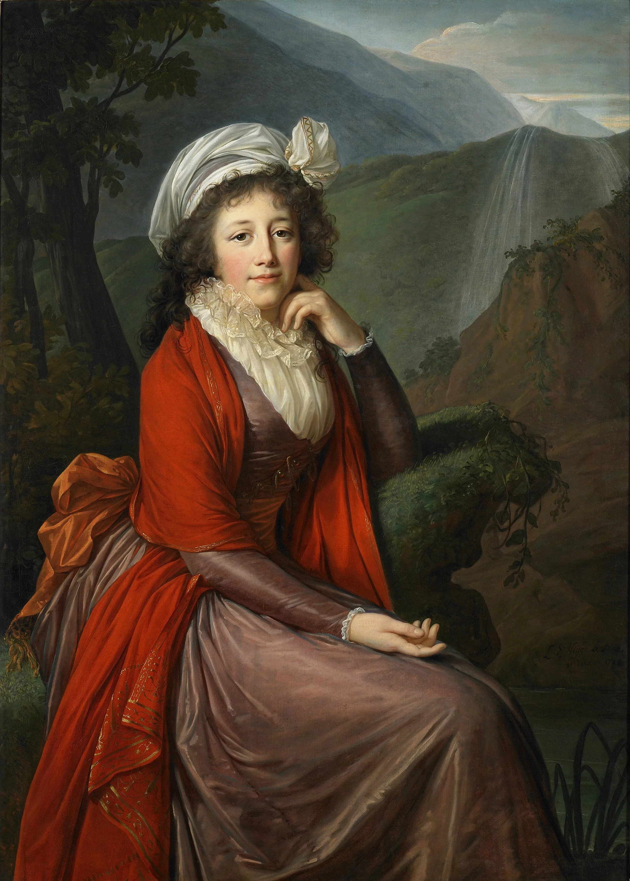 Portrait of Countess Maria Theresia Bucquoi, née Parr, Élisabeth Vigée Le Brun