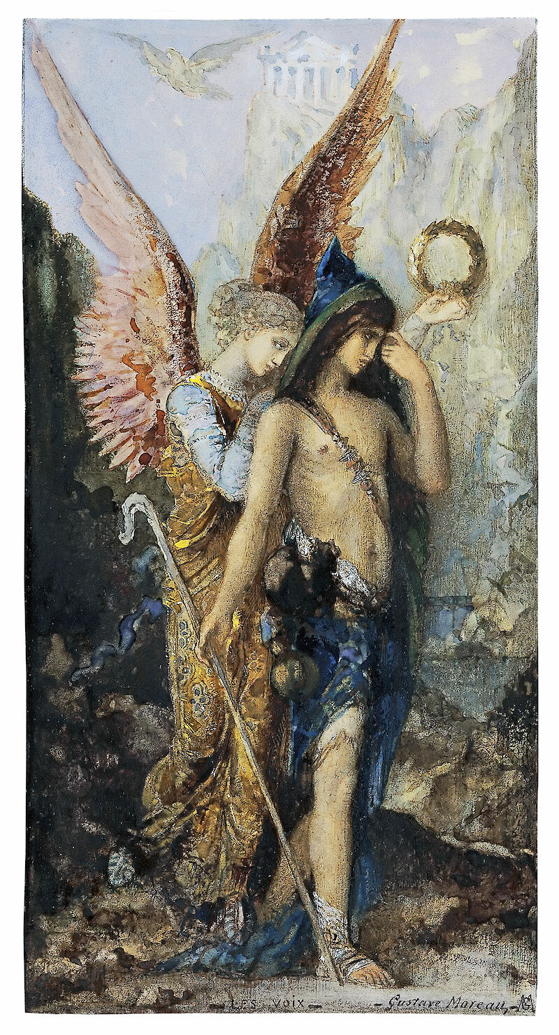 The Voices, Gustave Moreau
