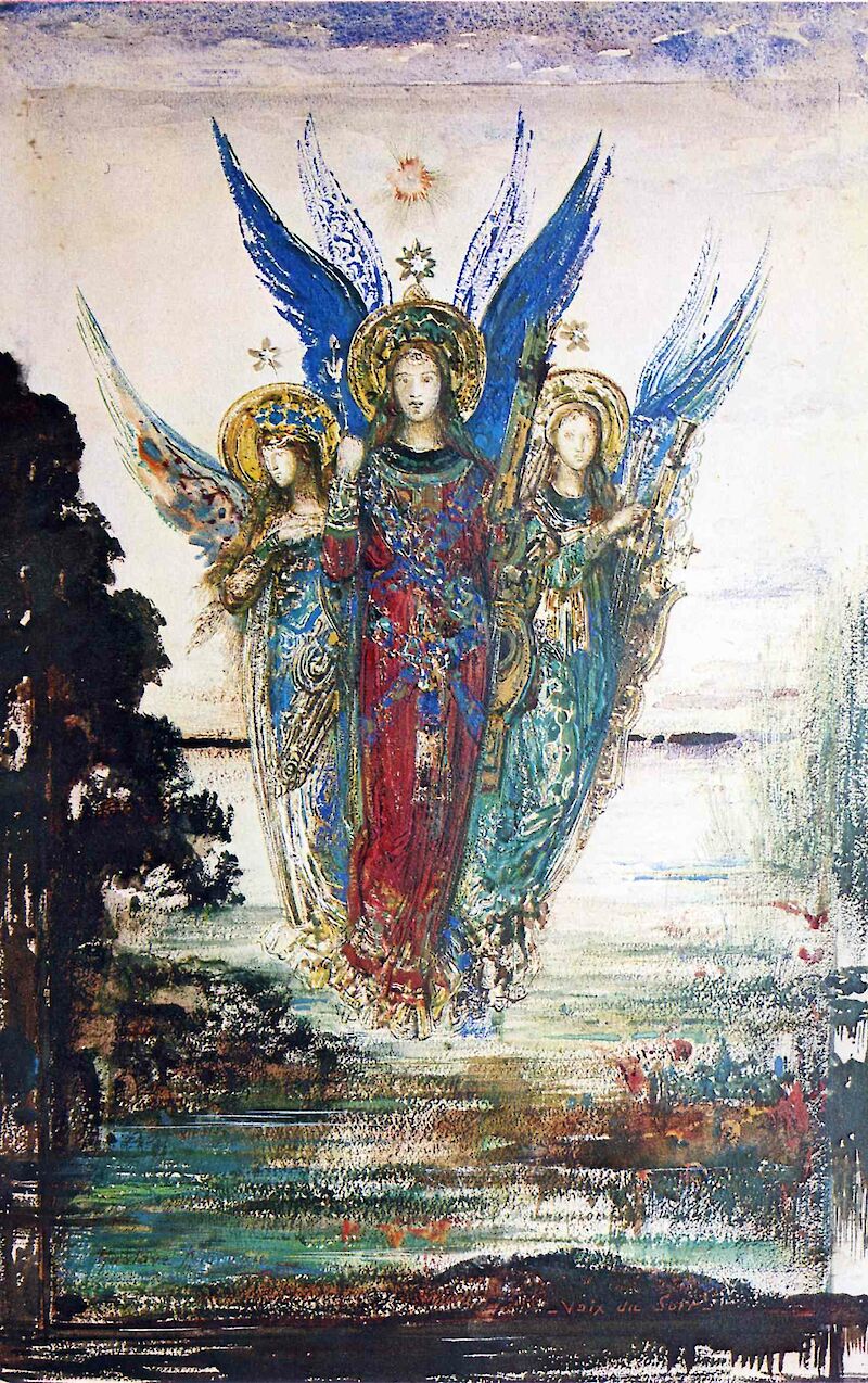 Voices Of Evening, Gustave Moreau