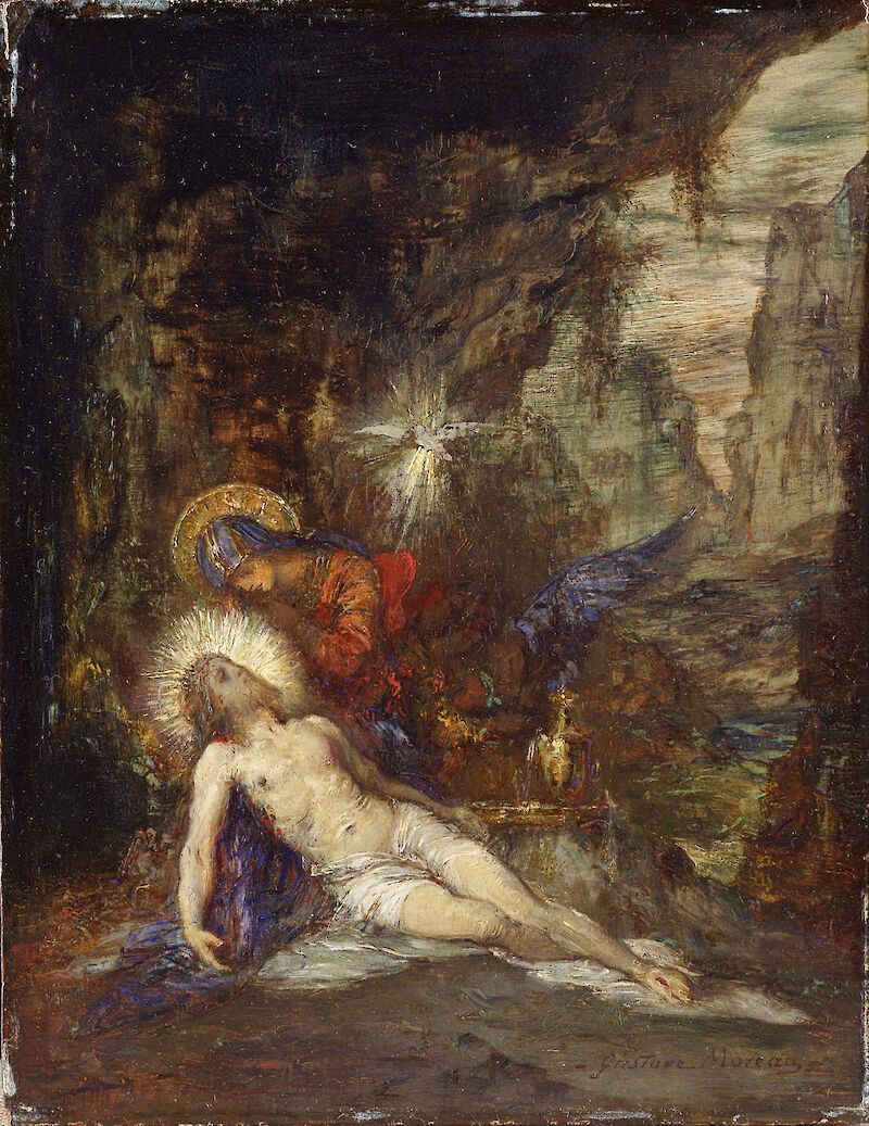 Pietà, Gustave Moreau
