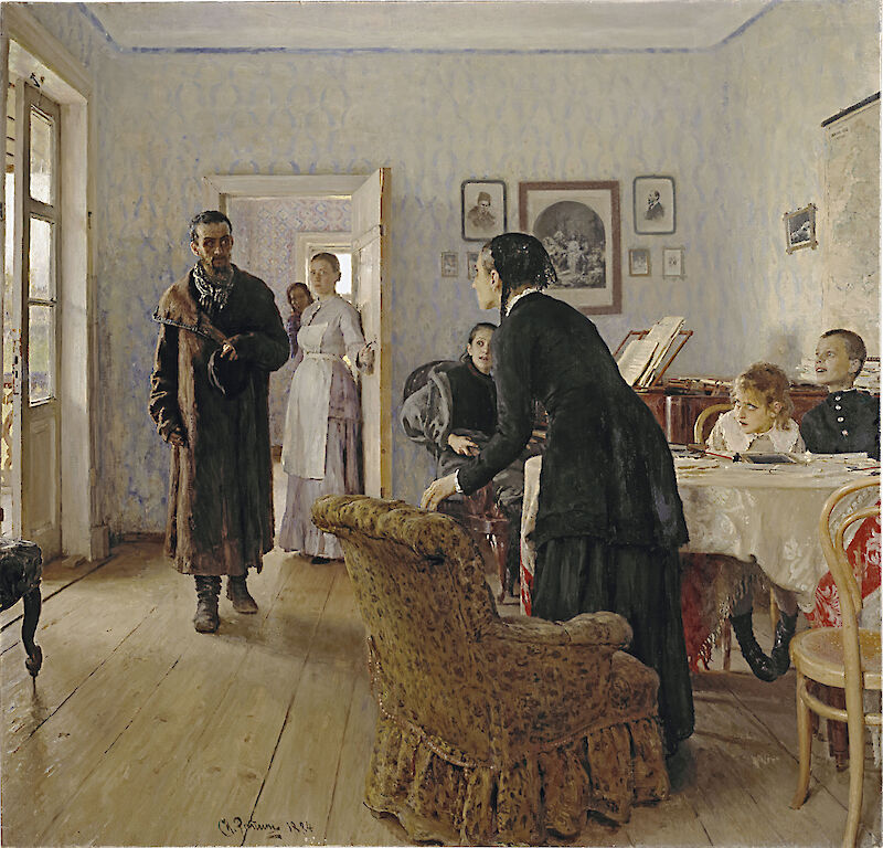 Unexpected Visitors, Ilya Repin