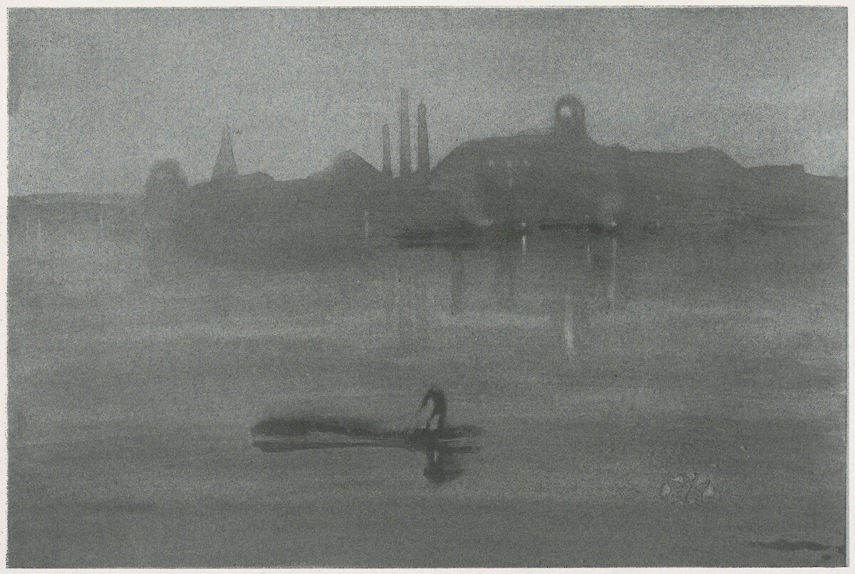 Nocturne: The Thames at Battersea by James McNeill Whistler