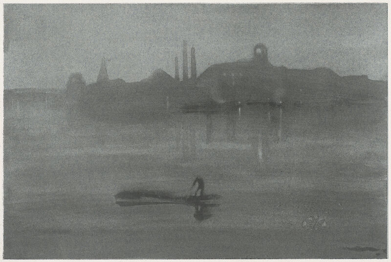 Nocturne: The Thames at Battersea, James McNeill Whistler