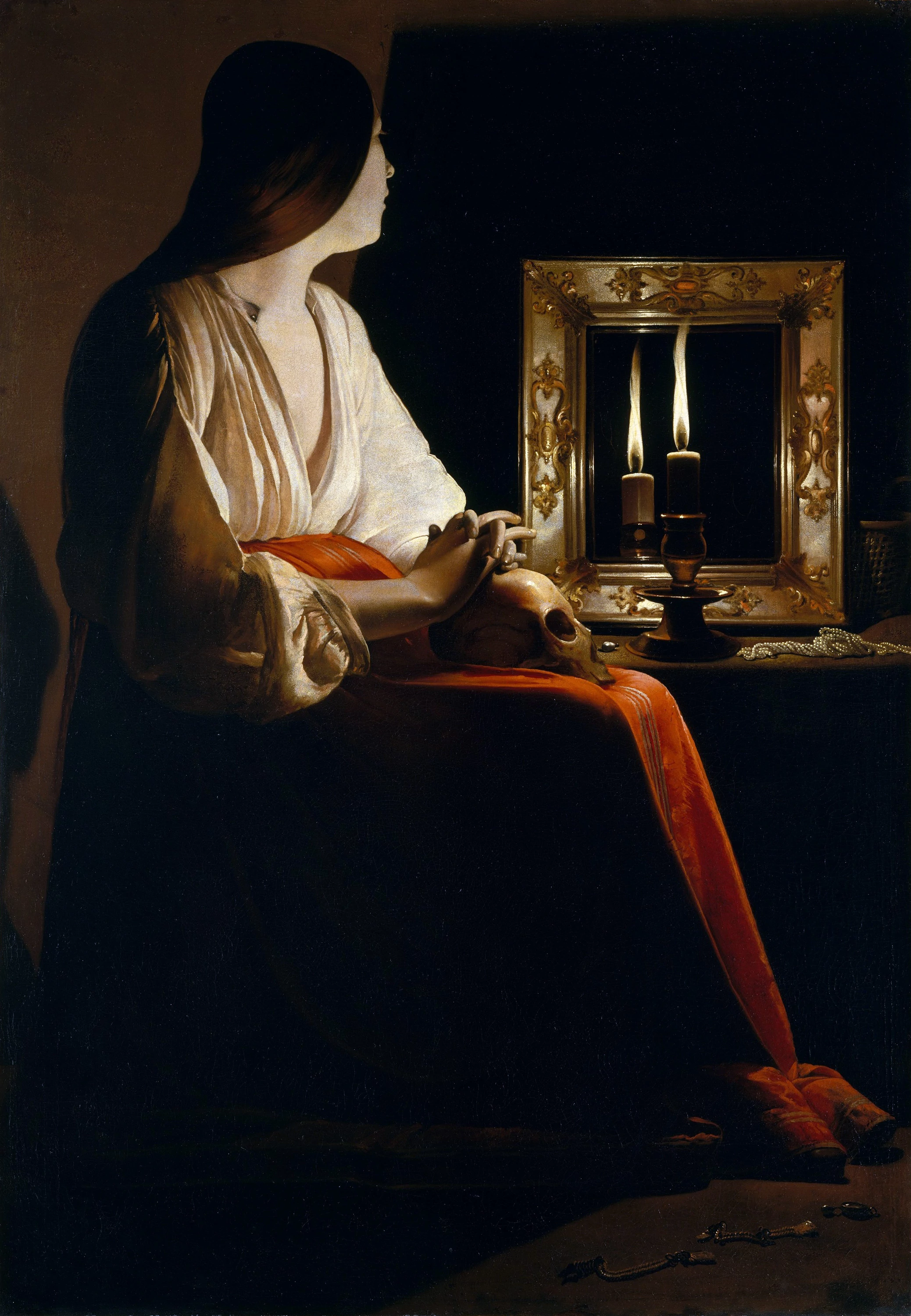 The Penitent Magdalene, Georges de La Tour