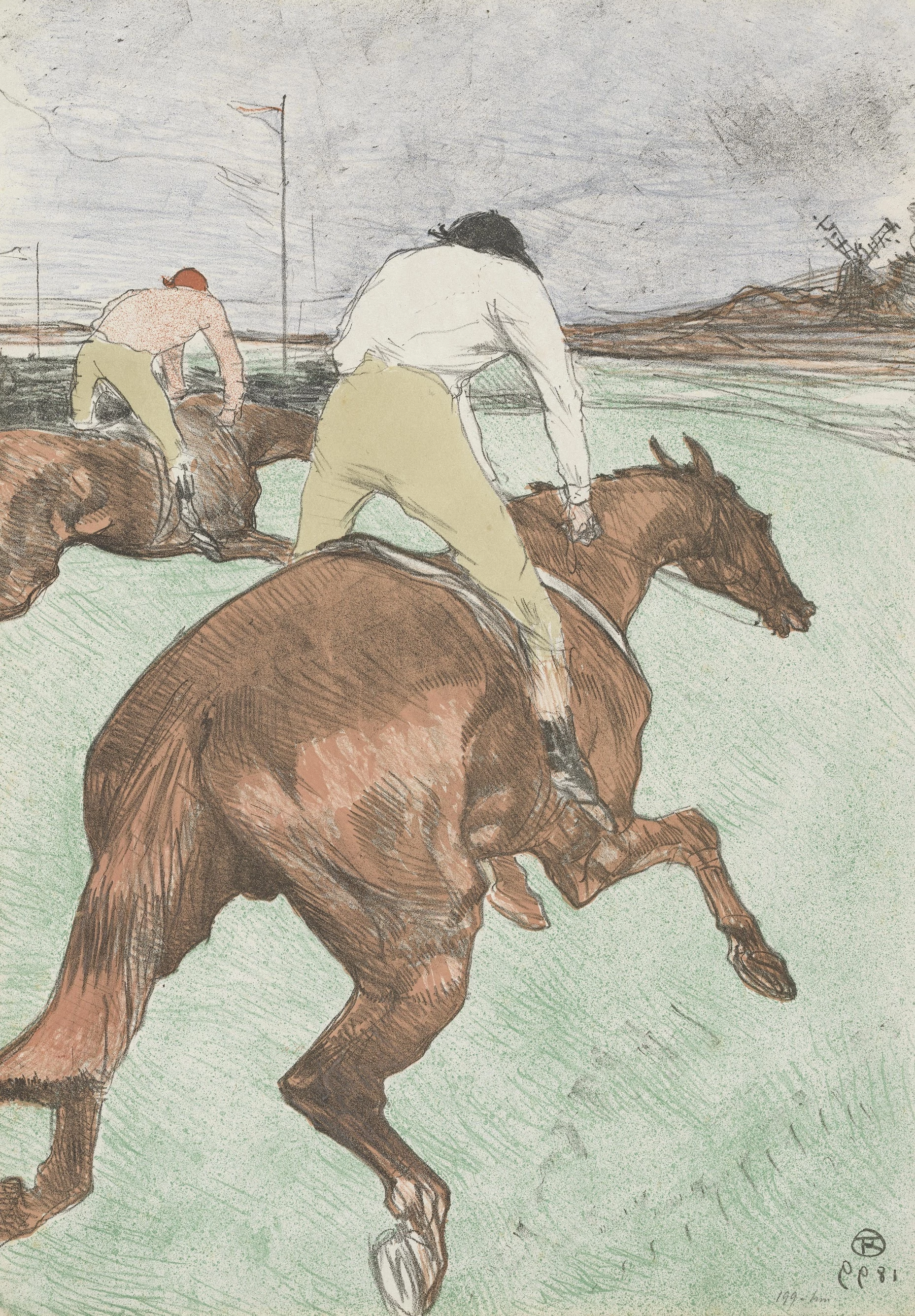 The Jockey, Henri de Toulouse-Lautrec