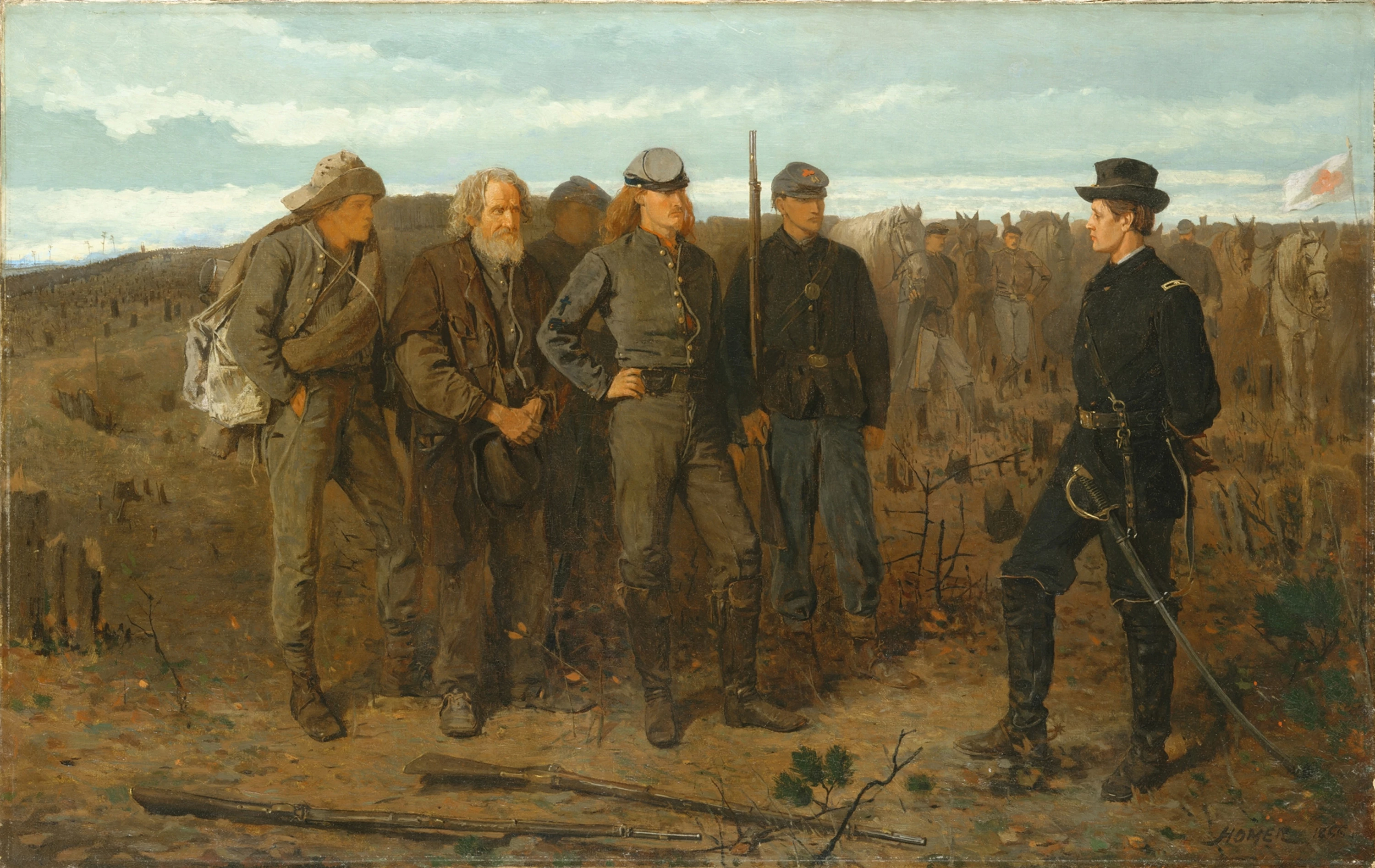 Prisoners from the Front, Winslow Homer