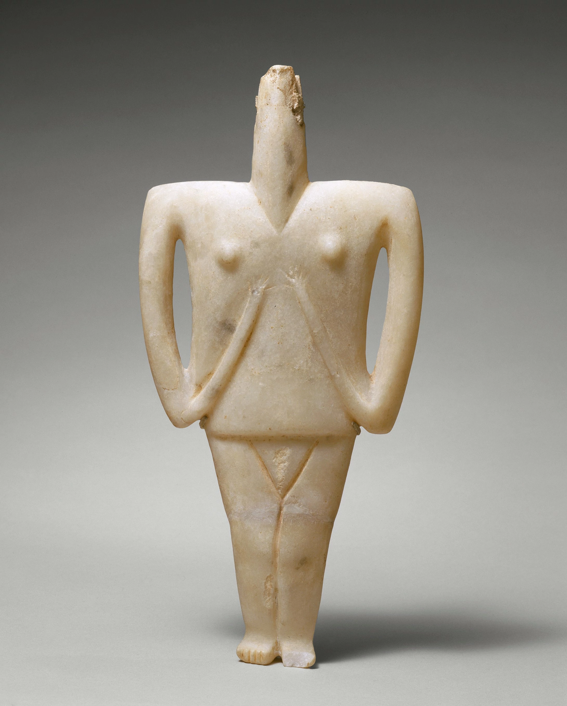 Cycladic female figure, Aegean Civilizations