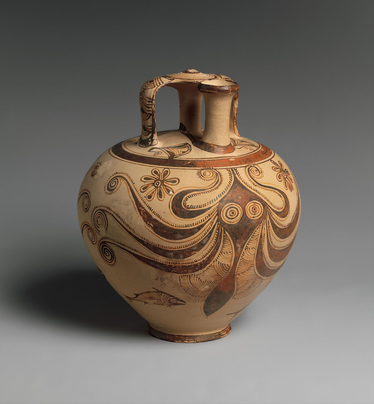 Mycenaean Octopus Stirrup Jar, Aegean Civilizations