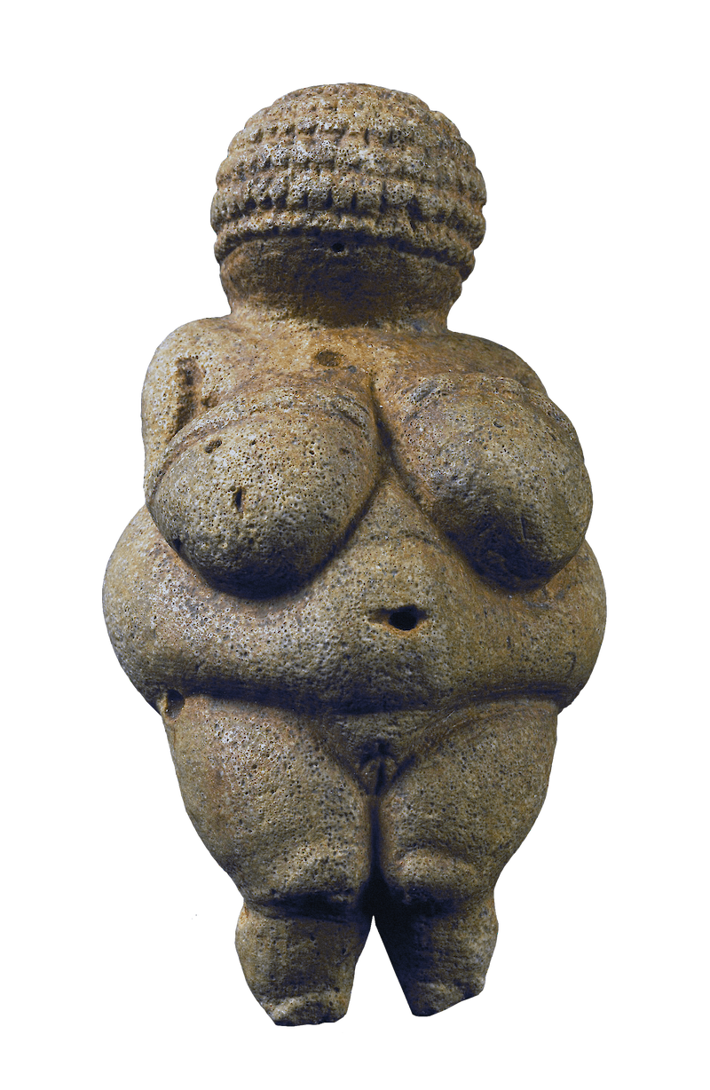 Venus of Willendorf scale comparison