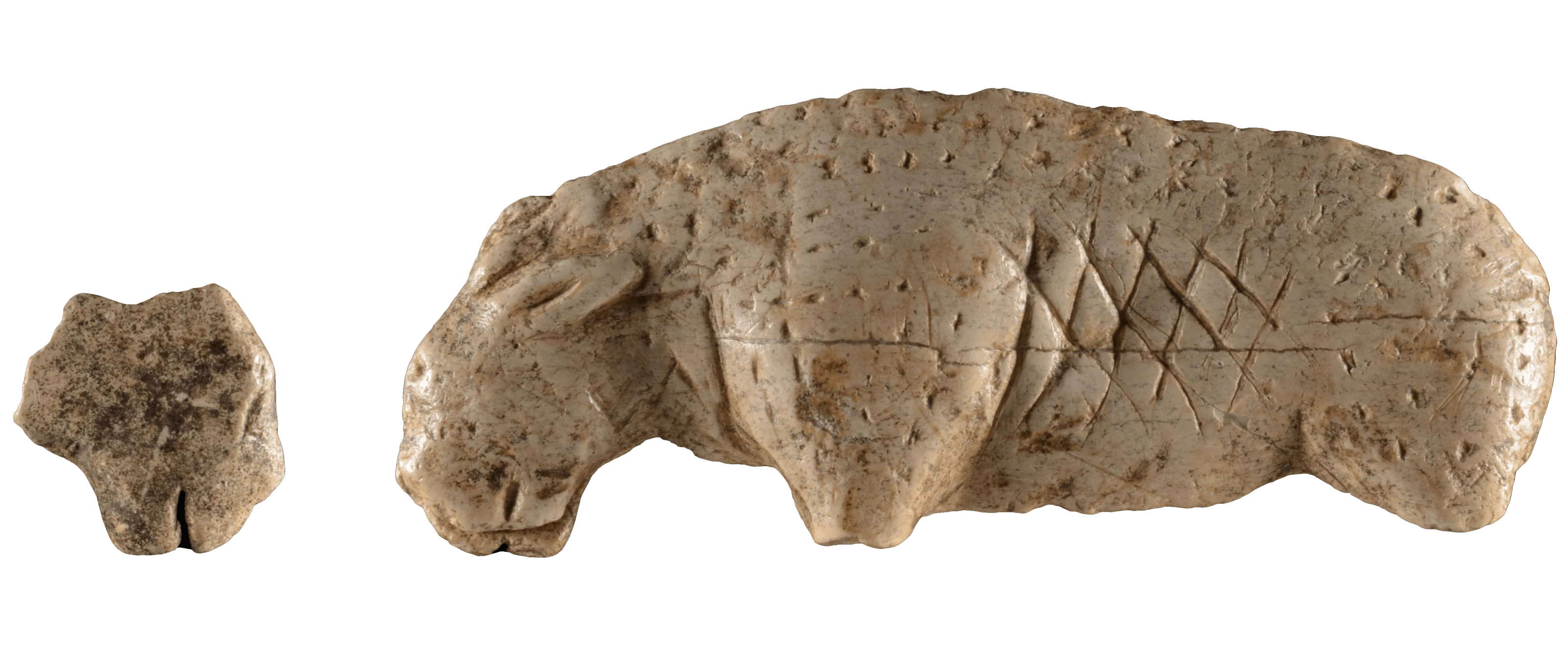 Vogelherd Ivory Lion Figurine, Upper Paleolithic