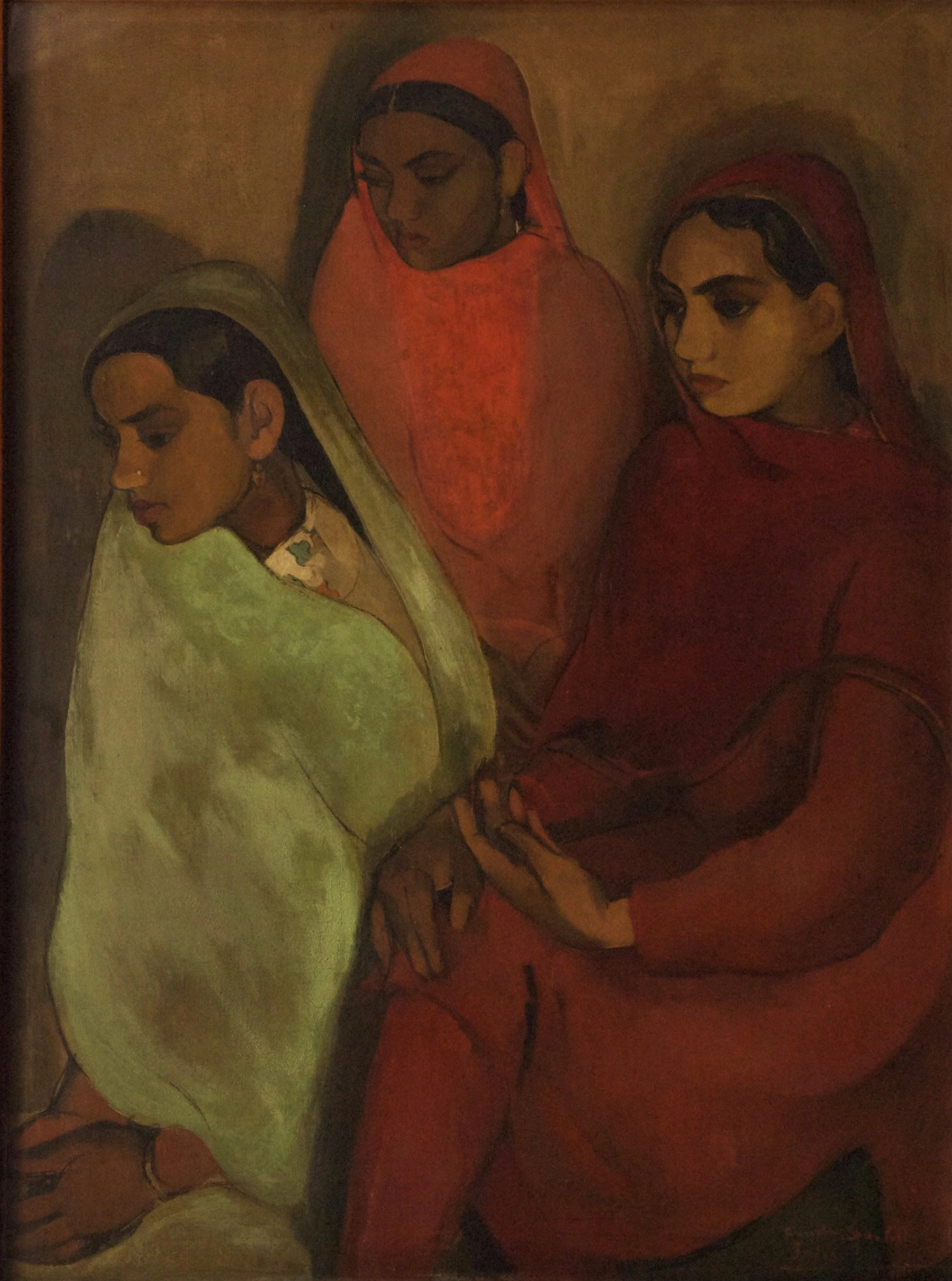 Group of Three Girls, Amrita Sher-Gil