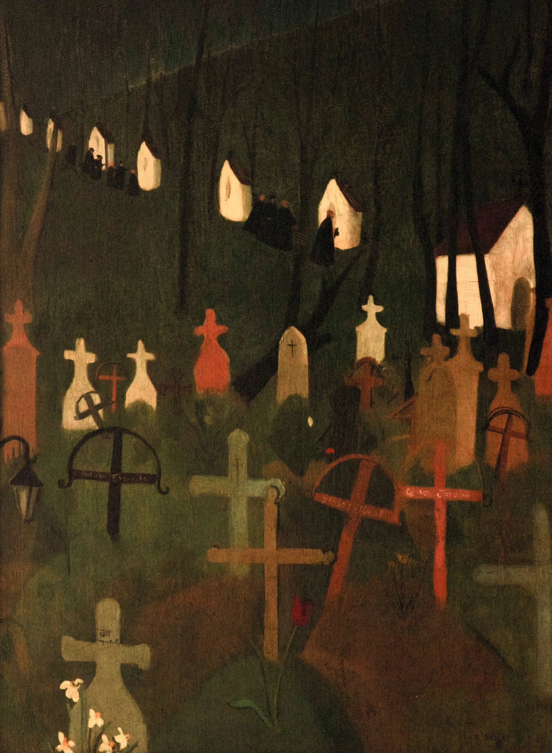 The Merry Cemetery, Amrita Sher-Gil