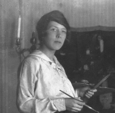 Portrait of Sigrid Hjertén