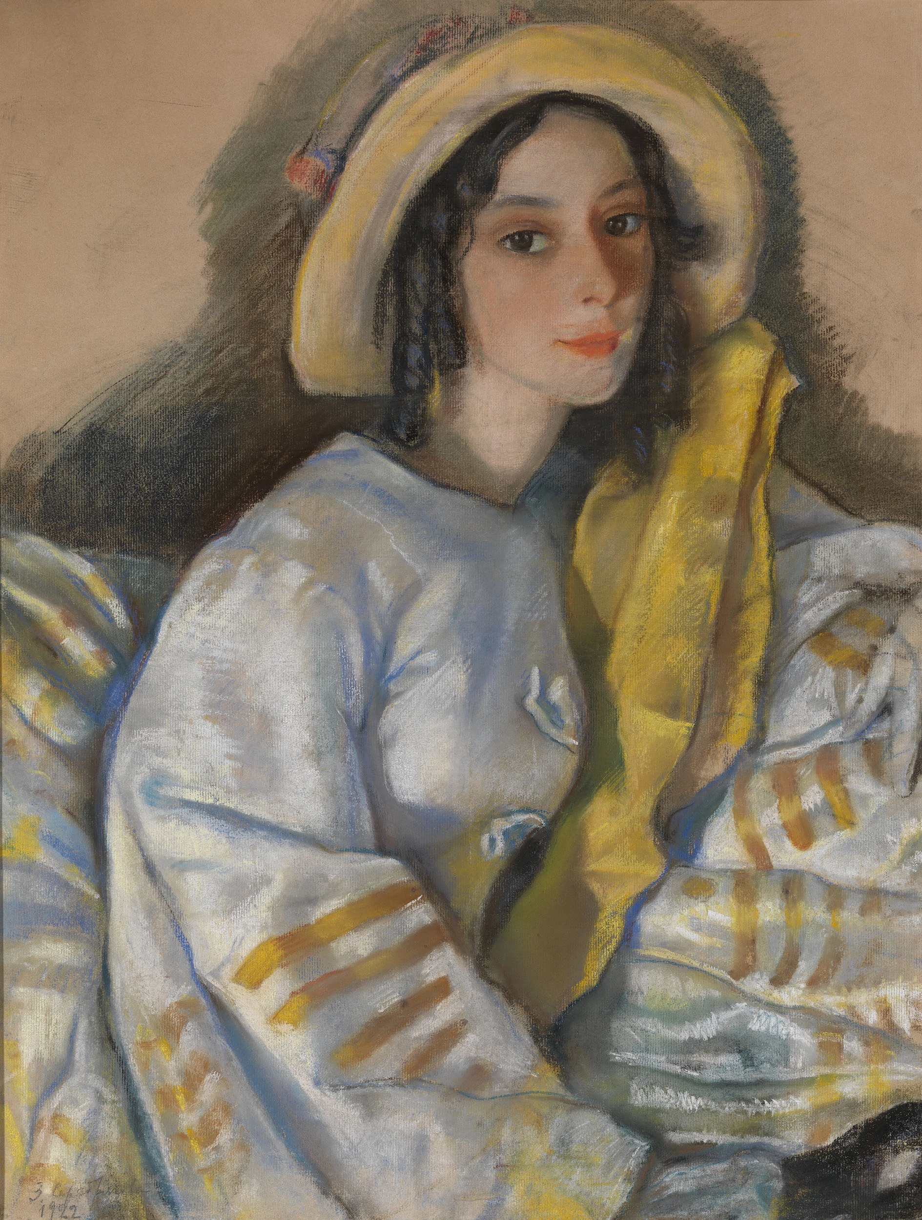 Portrait of Marietta Frangopulo, Zinaida Serebriakova