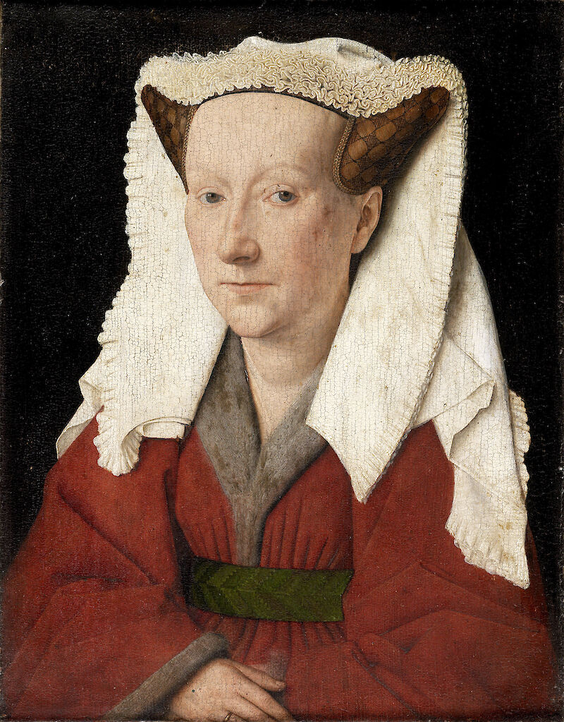 Portrait of Margareta van Eyck, Jan Van Eyck