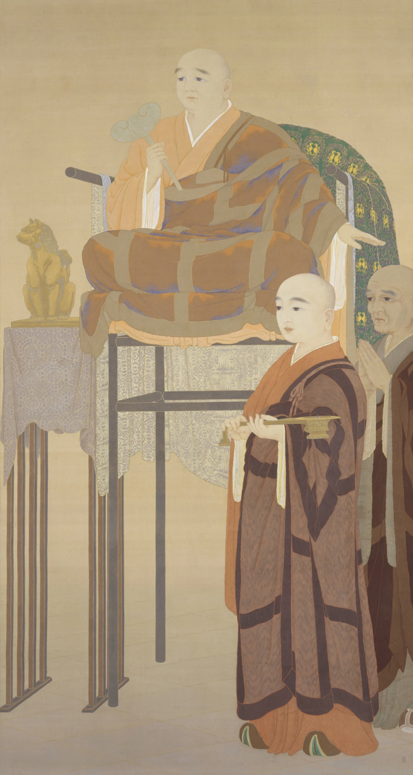 Bodhisattva Kenshu, 賢首菩薩, Hishida Shunsō