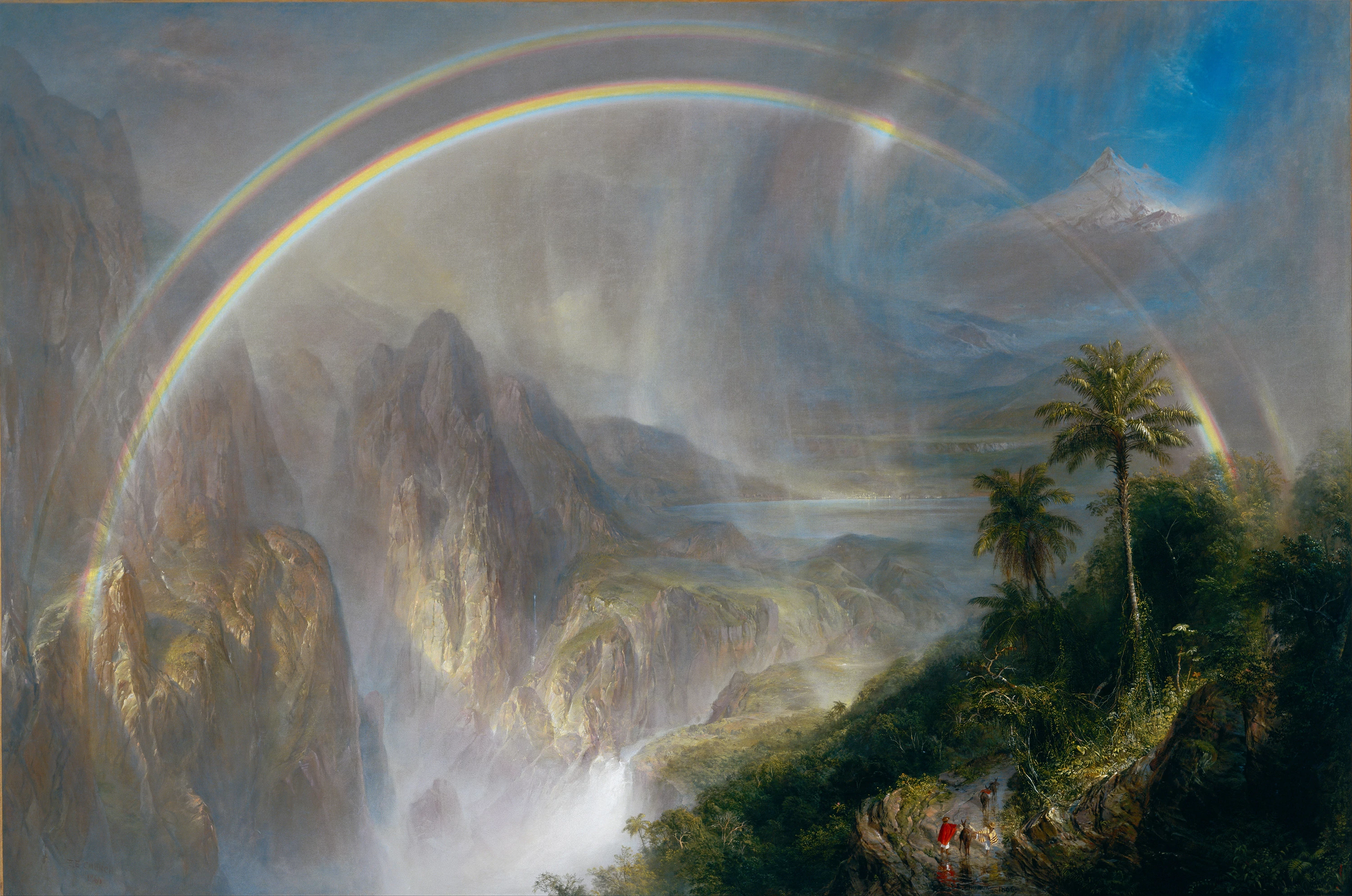 Rainy Season in the Tropics, Frederic Edwin Church