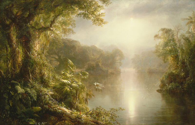El Rio de Luz (The River of Light), Frederic Edwin Church