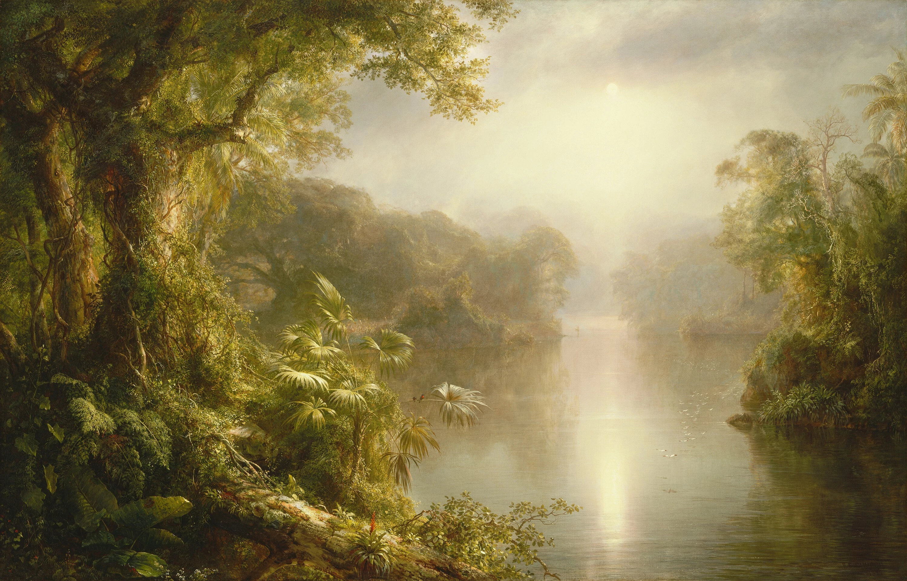 El Rio de Luz (The River of Light), Frederic Edwin Church
