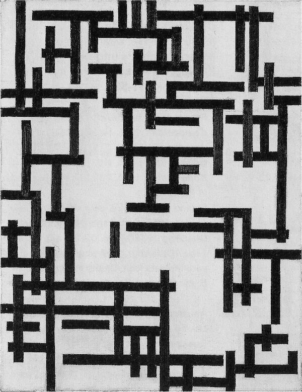 Counter Composition VI by Theo van Doesburg | Obelisk Art History