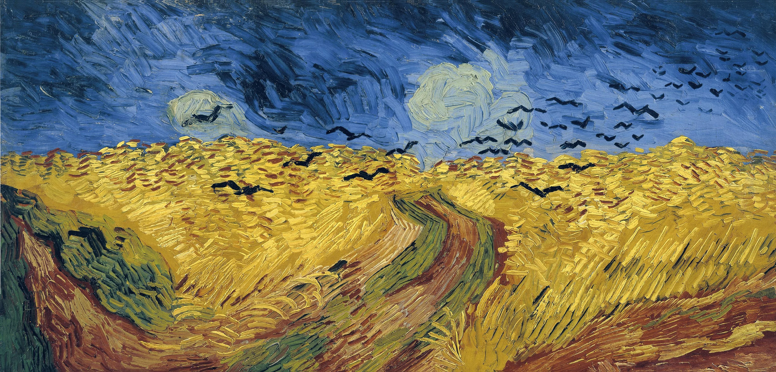 Wheatfield with Crows, Vincent Van Gogh