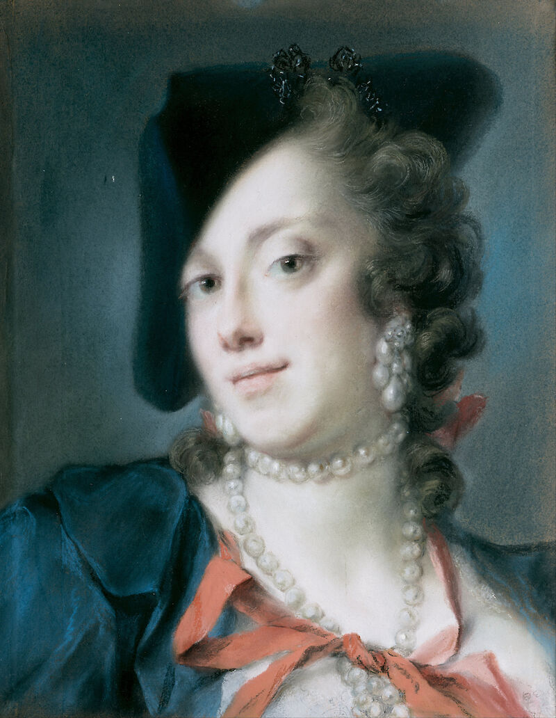 A Venetian Lady from the House of Barbarigo, Rosalba Carriera