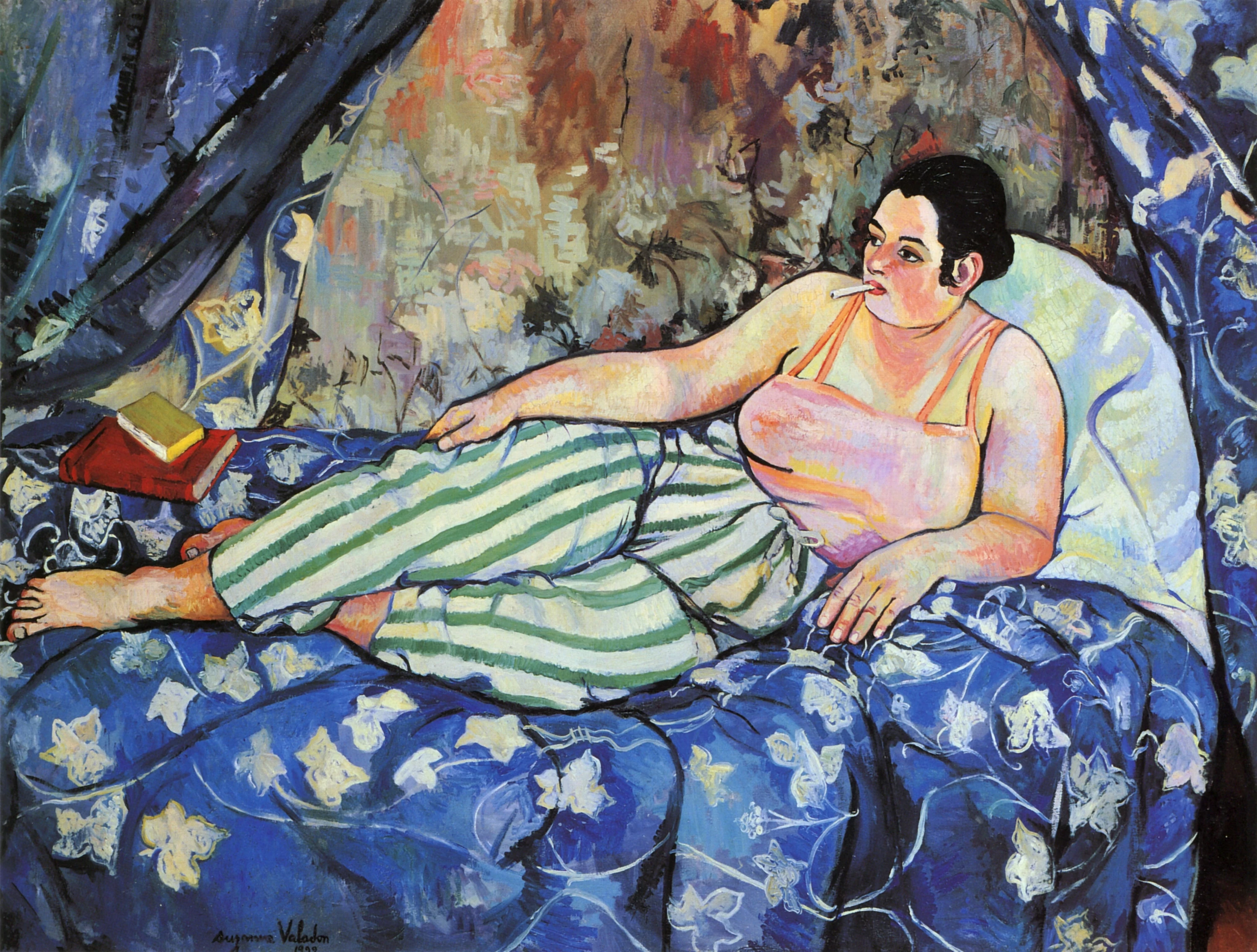 The Blue Room, Suzanne Valadon