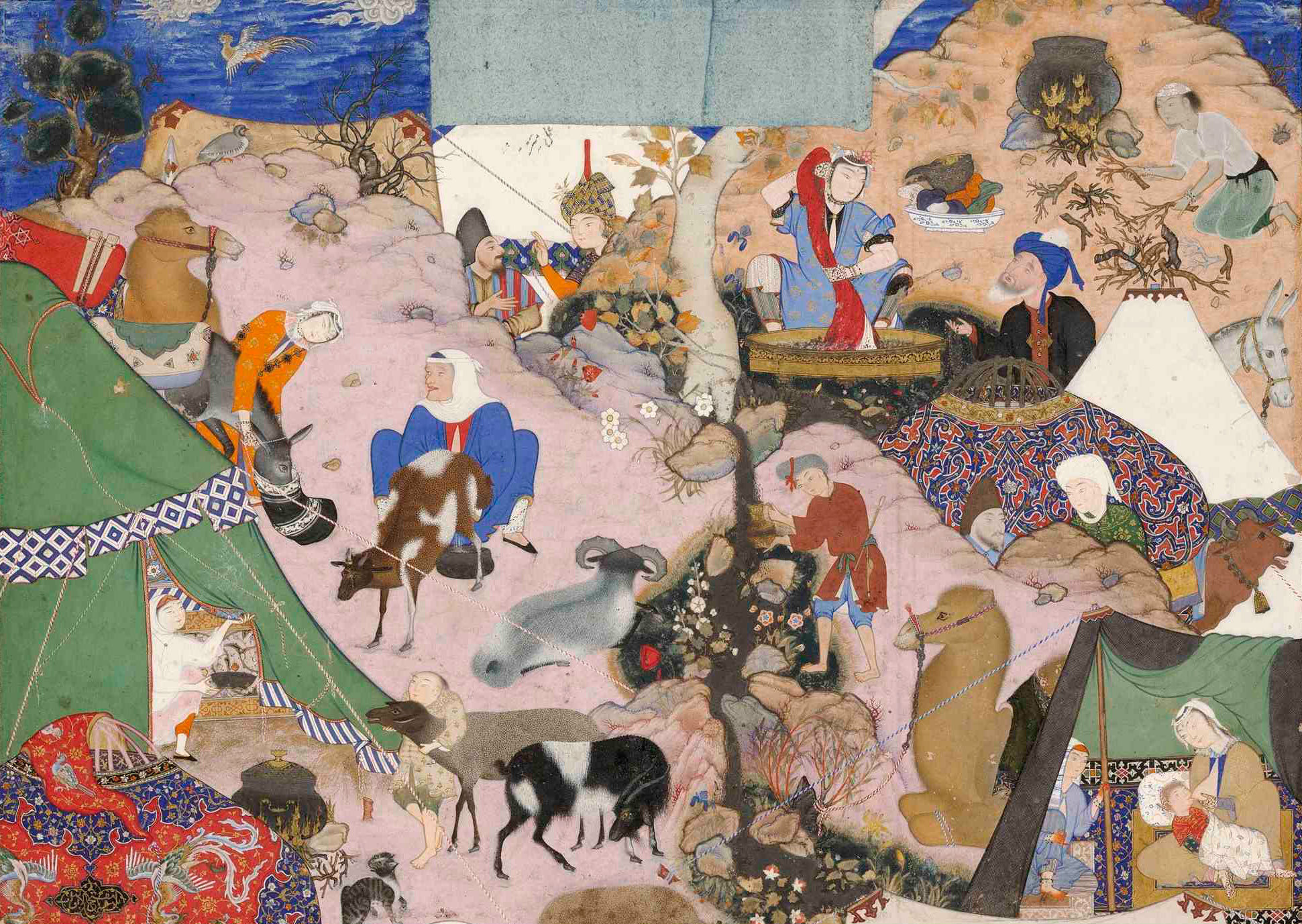 ancient persian paintings