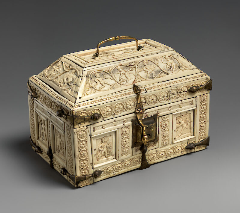 Casket with Warriors and Dancers, Byzantine Art