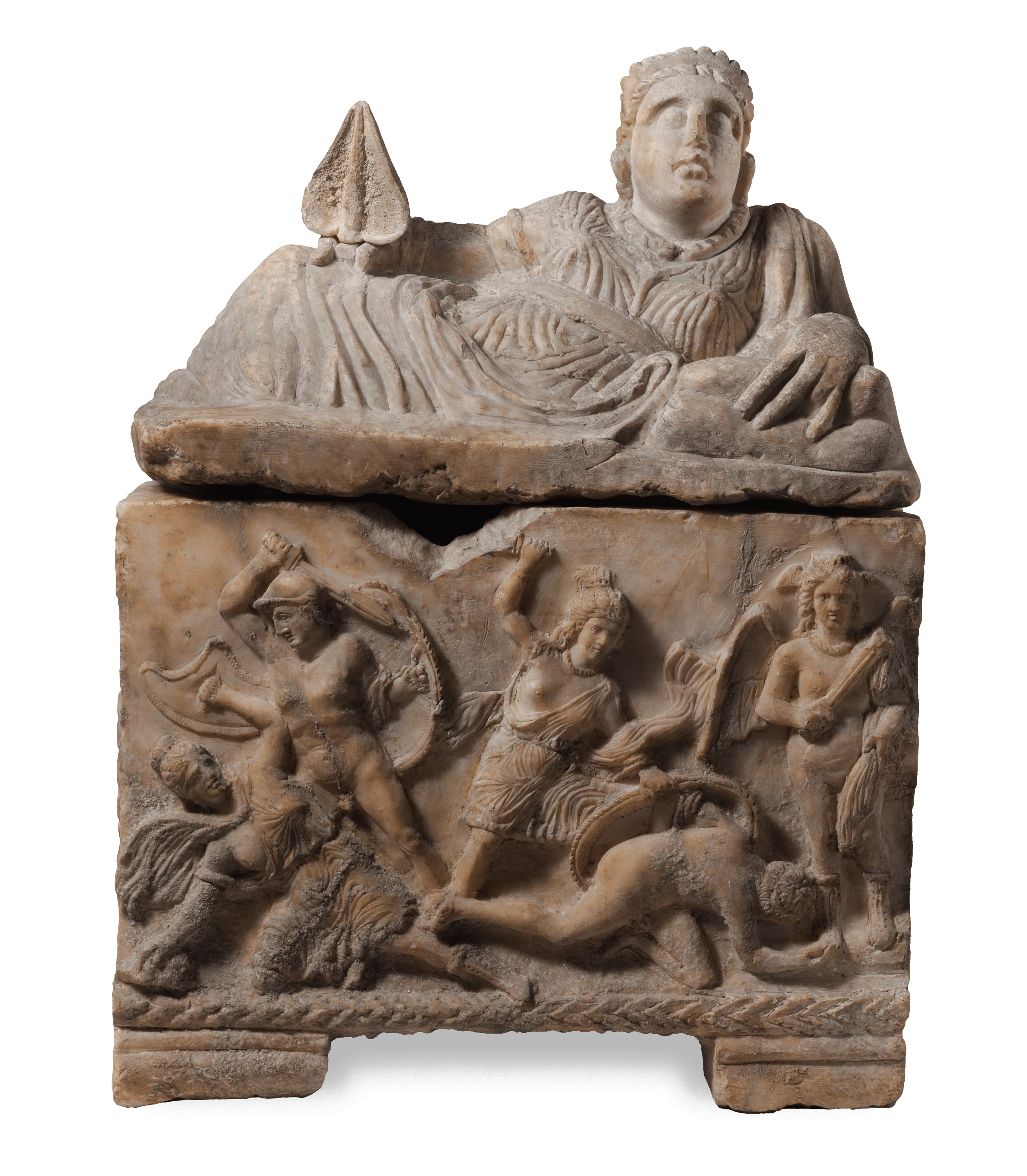 Alabaster Cinerary Urn, The Etruscans