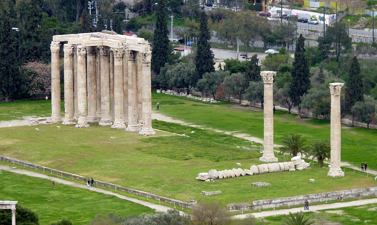 Temple of Olympian Zeus, additional view
