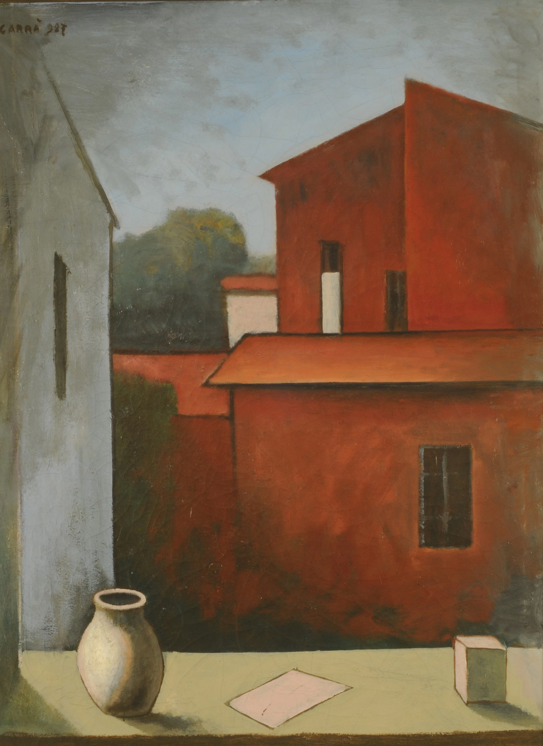 The Red House, Carlo Carrà
