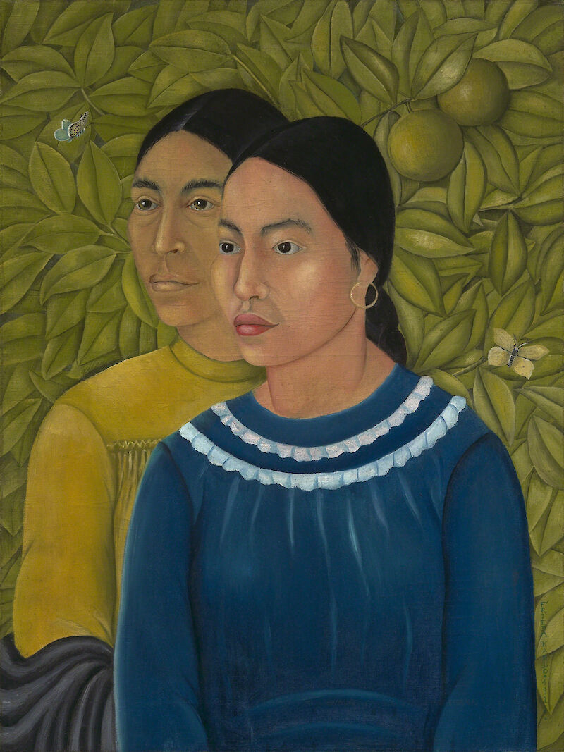 Two Women, Salvadora and Herminia, Frida Kahlo