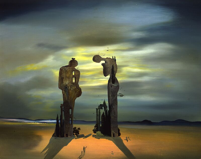 Archeological Reminiscence of Millet's Angelus, Salvador Dalí