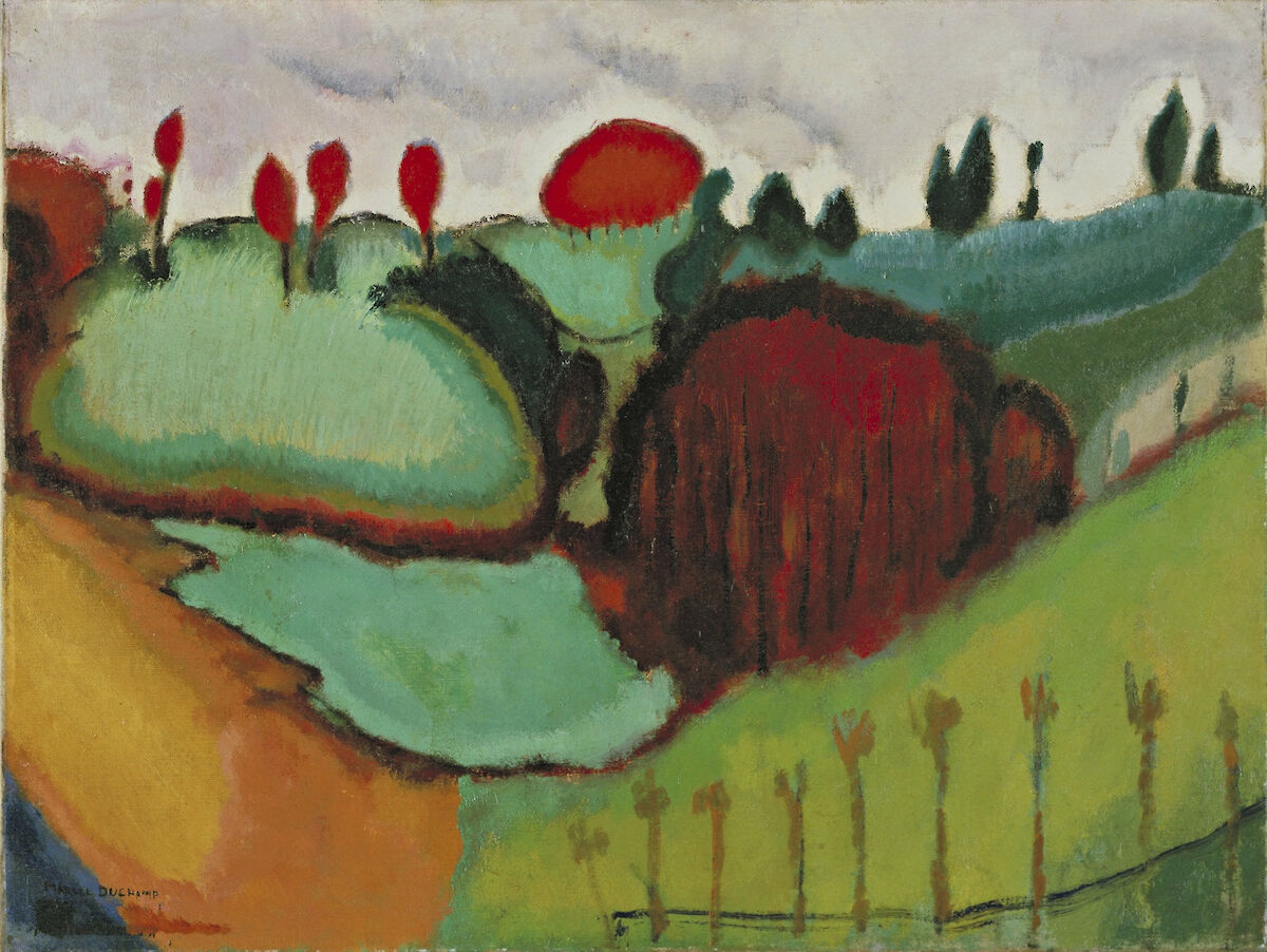 Landscape by Marcel Duchamp | Obelisk Art History