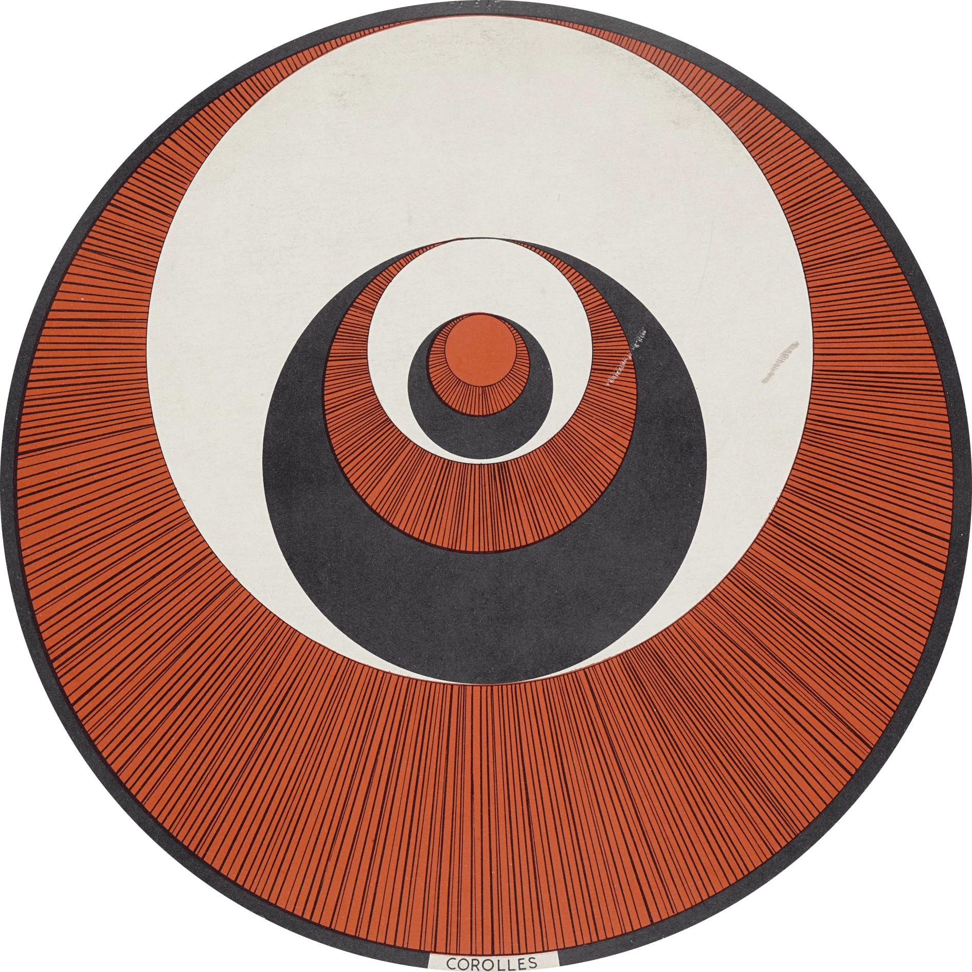 Rotorelief 2 (Optical Disks), Marcel Duchamp