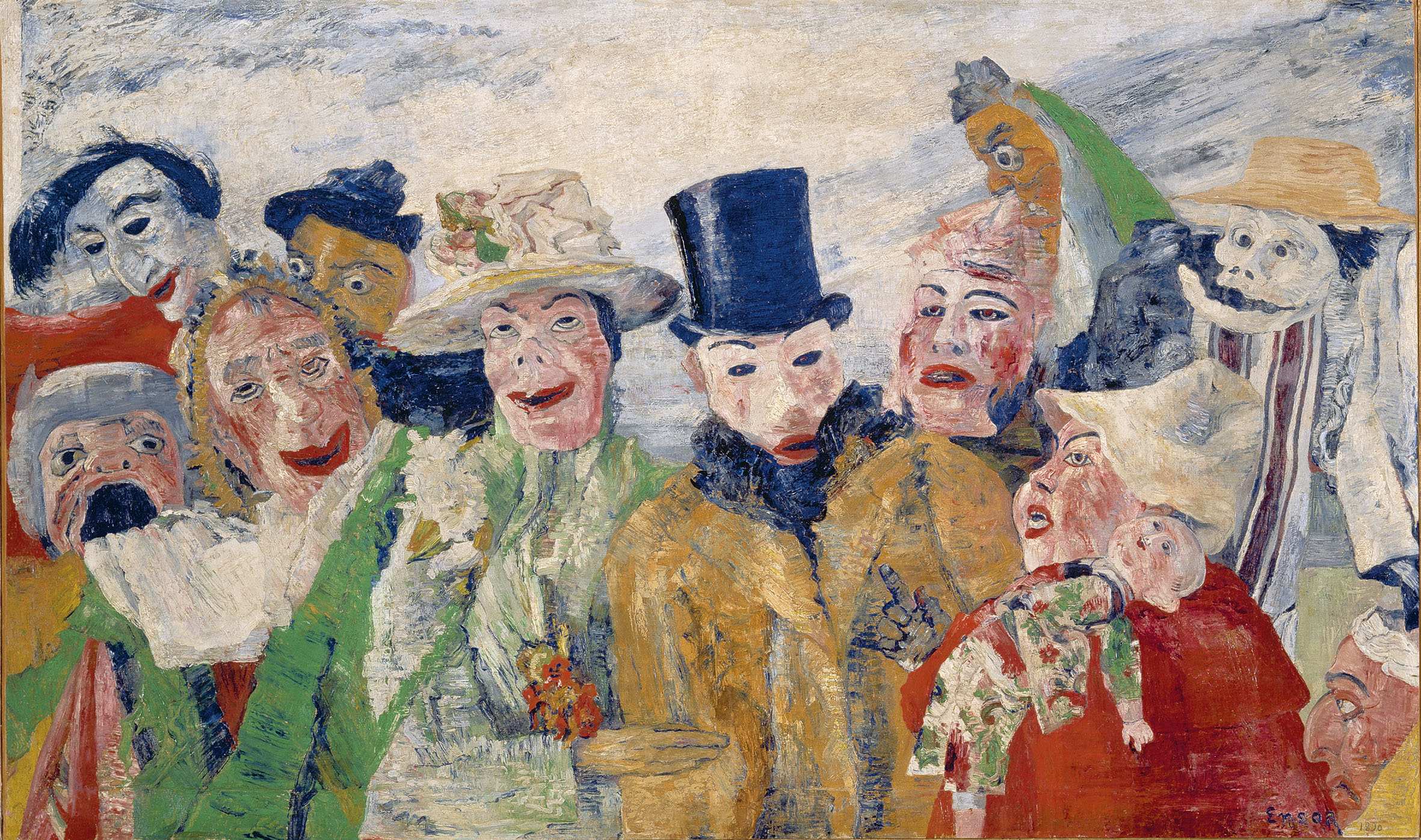 The Intrigue by James Ensor Trivium Art History